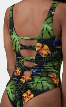 Badkläder för kvinnor Nebbia High-Energy Monokini Jungle Green S - 6