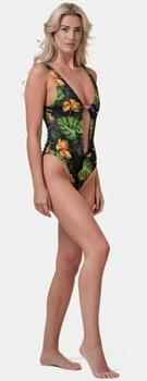 Badkläder för kvinnor Nebbia High-Energy Monokini Jungle Green S - 12