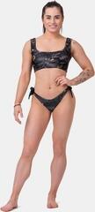 Strój kąpielowy damski Nebbia Miami Sporty Bikini Bralette Volcanic Black - 2