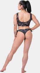 Strój kąpielowy damski Nebbia Miami Sporty Bikini Bralette Volcanic Black - 4