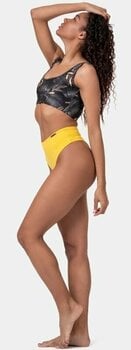 Strój kąpielowy damski Nebbia Miami Sporty Bikini Bralette Volcanic Black S - 8