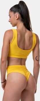 Women's Swimwear Nebbia Miami Sporty Bikini Bralette Yellow S Women's Swimwear - 4