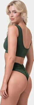 Badetøj til kvinder Nebbia Miami Sporty Bikini Bralette Dark Green S - 2