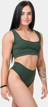 Badetøj til kvinder Nebbia Miami Sporty Bikini Bralette Dark Green S - 4