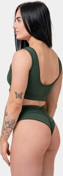 Badetøj til kvinder Nebbia Miami Sporty Bikini Bralette Dark Green S - 5