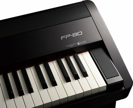 Piano de scène Roland FP 80 Black Portable Digital Piano - 4