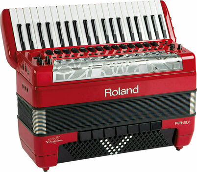 Digitale accordeon Roland FR-8 X Red - 4