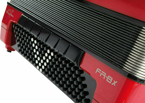 Digitale accordeon Roland FR-8 X Red - 7