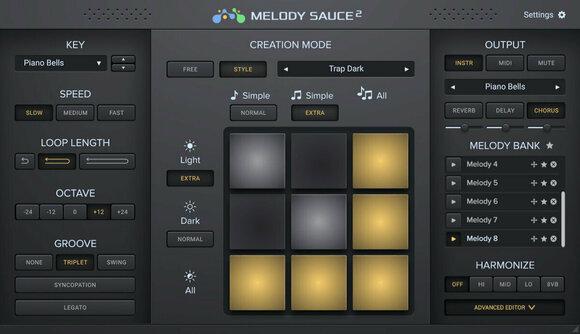 Atualizações e melhorias Evabeat Melody Sauce 2 Upgrade (Produto digital) - 2