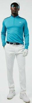 Sweat à capuche/Pull J.Lindeberg Tech Bridge Golf Mid Layer Enamel Blue M Sweat-shirt - 4