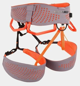Climbing Harness Mammut Comfort Fast Adjust Women XS Shark/Safety Orange Climbing Harness - 2