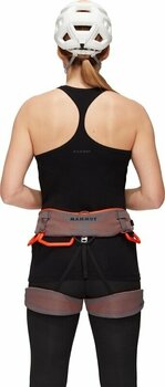 Klimharnas Mammut Comfort Fast Adjust Women XS Shark/Safety Orange Klimharnas - 5