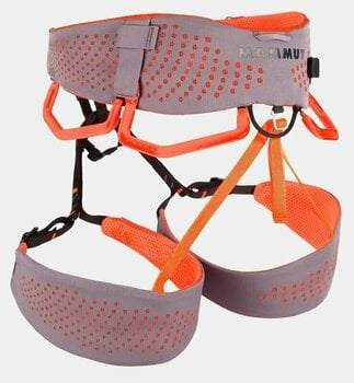 Climbing Harness Mammut Comfort Fast Adjust Women M Shark/Safety Orange Climbing Harness - 2