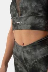 Fitness Hose Nebbia ECO Camo Green Mesh Leggings "Breathe" Como Green L Fitness Hose - 2
