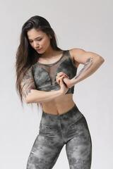Fitness Hose Nebbia ECO Camo Green Mesh Leggings "Breathe" Como Green L Fitness Hose - 7