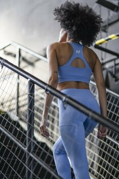 Träningsbyxor Nebbia Active High-Waist Smart Pocket Leggings Light Blue L Träningsbyxor - 12