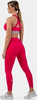 Fitness-bukser Nebbia Active High-Waist Smart Pocket Leggings Pink XS Fitness-bukser - 5