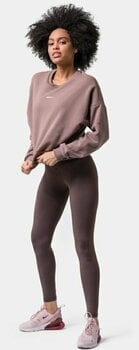 Fitness Trousers Nebbia Classic High-Waist Performance Leggings Brown L Fitness Trousers - 5