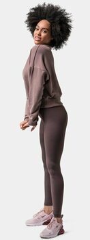 Fitness Trousers Nebbia Classic High-Waist Performance Leggings Brown L Fitness Trousers - 6