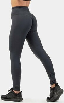 Fitness Hose Nebbia Classic High-Waist Performance Leggings Dark Grey XS Fitness Hose - 2
