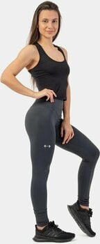 Fitness Trousers Nebbia Classic High-Waist Performance Leggings Dark Grey XS Fitness Trousers - 3