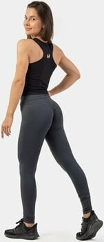 Fitness Trousers Nebbia Classic High-Waist Performance Leggings Dark Grey XS Fitness Trousers - 4