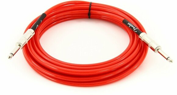 Καλώδιο Μουσικού Οργάνου Fender California Instrument Cable 6m Candy Apple Red - 2