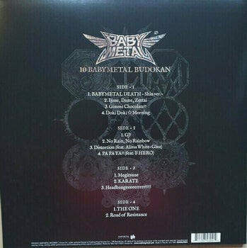 Δίσκος LP Babymetal - 10 BABYMETAL BUDOKAN (Crystal Clear Vinyl) (2 LP) - 7
