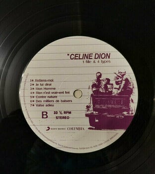 Hanglemez Celine Dion - 1 Fille & 4 Types (LP) - 3