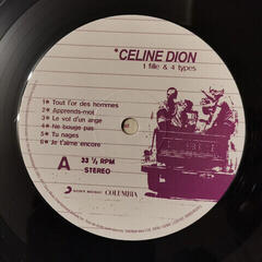 Schallplatte Celine Dion - 1 Fille & 4 Types (LP) - 1