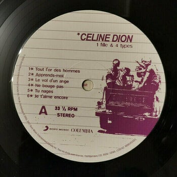 Hanglemez Celine Dion - 1 Fille & 4 Types (LP) - 2