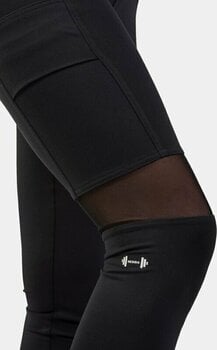 Fitness Trousers Nebbia Sporty Smart Pocket High-Waist Leggings Black S Fitness Trousers - 3