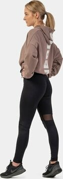Fitness Trousers Nebbia Sporty Smart Pocket High-Waist Leggings Black S Fitness Trousers - 15