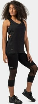 Fitnes hlače Nebbia High-Waist 3/4 Length Sporty Leggings Black XS Fitnes hlače - 7