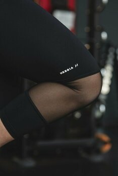 Fitness kalhoty Nebbia High-Waist 3/4 Length Sporty Leggings Black XS Fitness kalhoty - 14