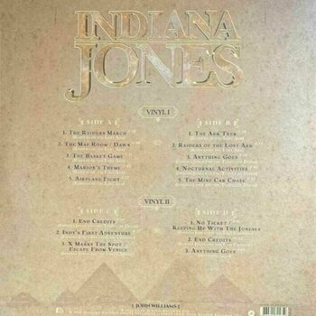 Disco in vinile The City Of Prague Philharmonic Orchestra - The Indiana Jones Trilogy (2 LP) - 3