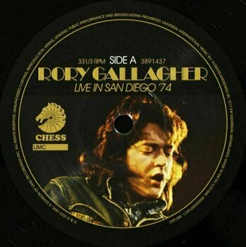 Vinyl Record Rory Gallagher - Live In San Diego '74 (2 LP) - 2