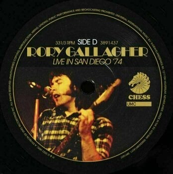 Vinylplade Rory Gallagher - Live In San Diego '74 (2 LP) - 5