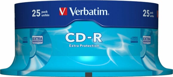 Retro médium Verbatim CD-R 700MB Extra Protection 52x 25pcs 43432 - 2