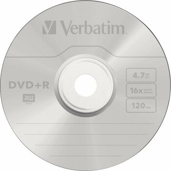 Retro médium Verbatim DVD+R AZO Matt Silver 4,7GB 16x 50pcs 43550 - 3