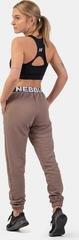 Treenihousut Nebbia Iconic Mid-Waist Sweatpants Brown L Treenihousut - 6