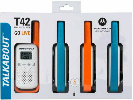 VHF радиостанция Motorola T42 WALKIE TALKIE Quad 4pcs - 3