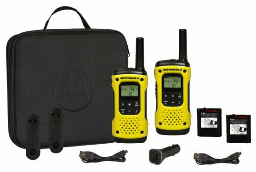 VHF / radio postaje Motorola T92 H2O TALKABOUT Black/Yellow 2pcs - 2