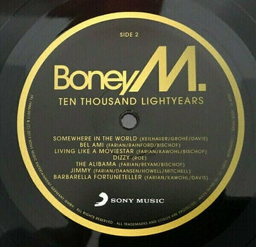 Schallplatte Boney M. 10.000 Lightyears (LP) - 2
