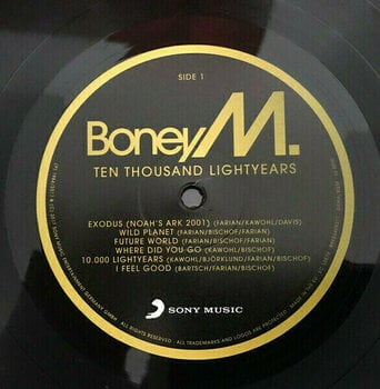 Vinyl Record Boney M. 10.000 Lightyears (LP) - 3