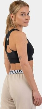 Fitness fehérnemű Nebbia Active Sports Bra Black XS Fitness fehérnemű - 6