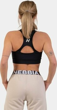 Fitness-undertøj Nebbia Active Sports Bra Black XS Fitness-undertøj - 7
