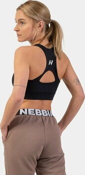 Fitness fehérnemű Nebbia Active Sports Bra Black XS Fitness fehérnemű - 10