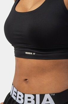 Fitness spodní prádlo Nebbia Active Sports Bra Black S Fitness spodní prádlo - 3