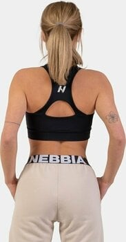 Fitness fehérnemű Nebbia Active Sports Bra Black L Fitness fehérnemű - 7